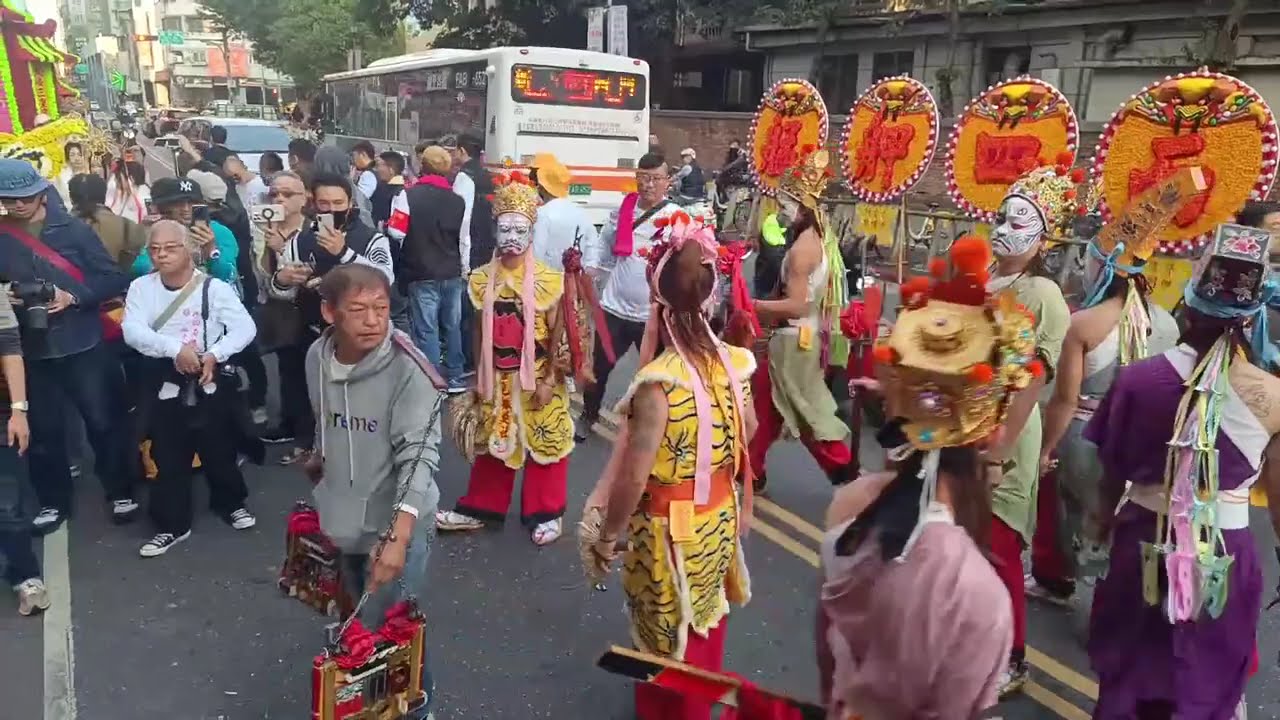 2026/1/13大安三皇宮X艋舺四面佛 血虎將軍開光啟靈祈安遶境