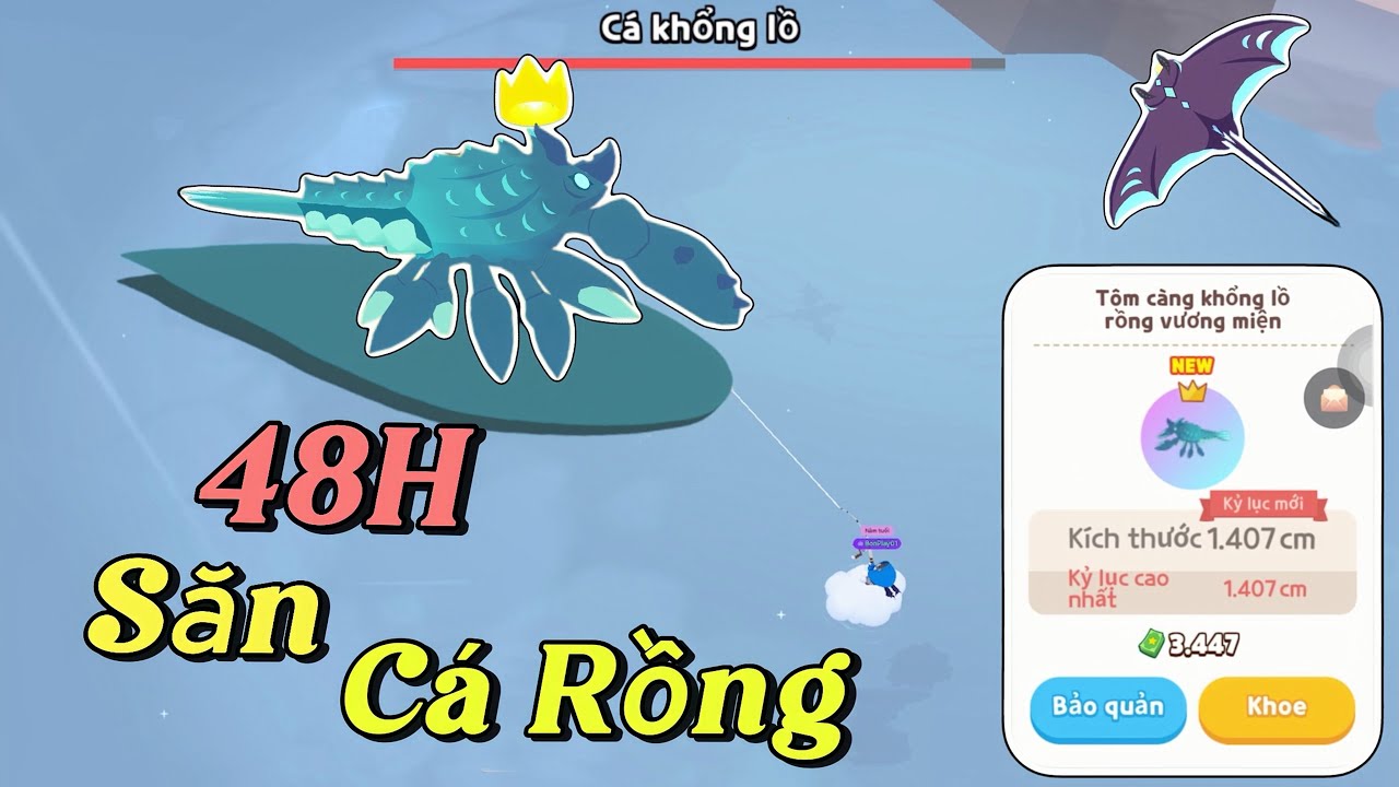Play Together | M&igrave;nh Đ&atilde; Thử Th&aacute;ch 48h Săn Full B&oacute;ng 6 C&aacute; Rồng Mới V&agrave; C&aacute;i Kết