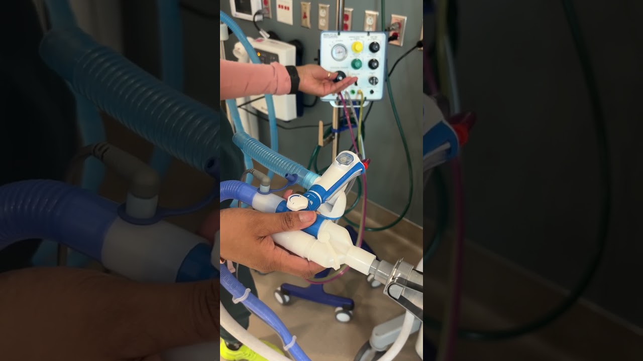 IPV with ventilator