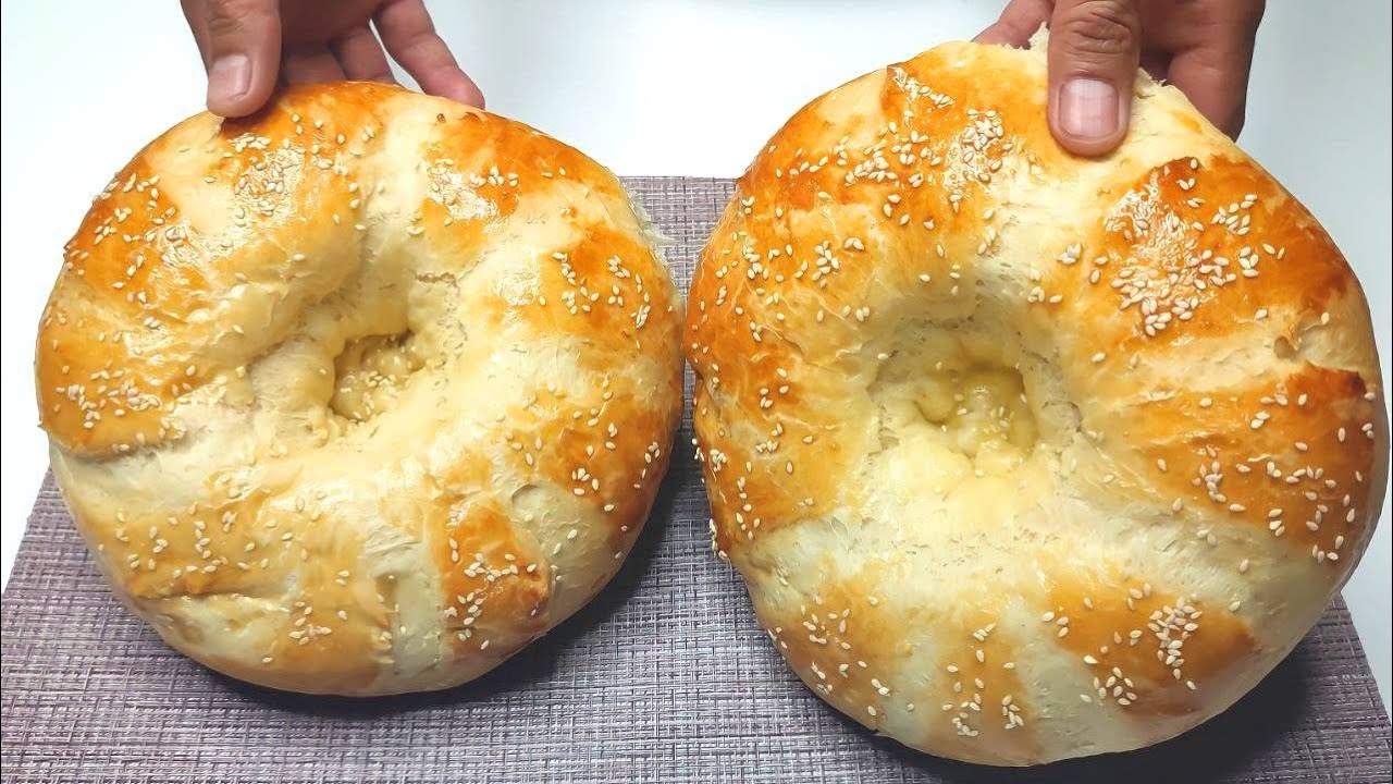 Pâine adevărată uzbecă! Așa coace mama pâinea