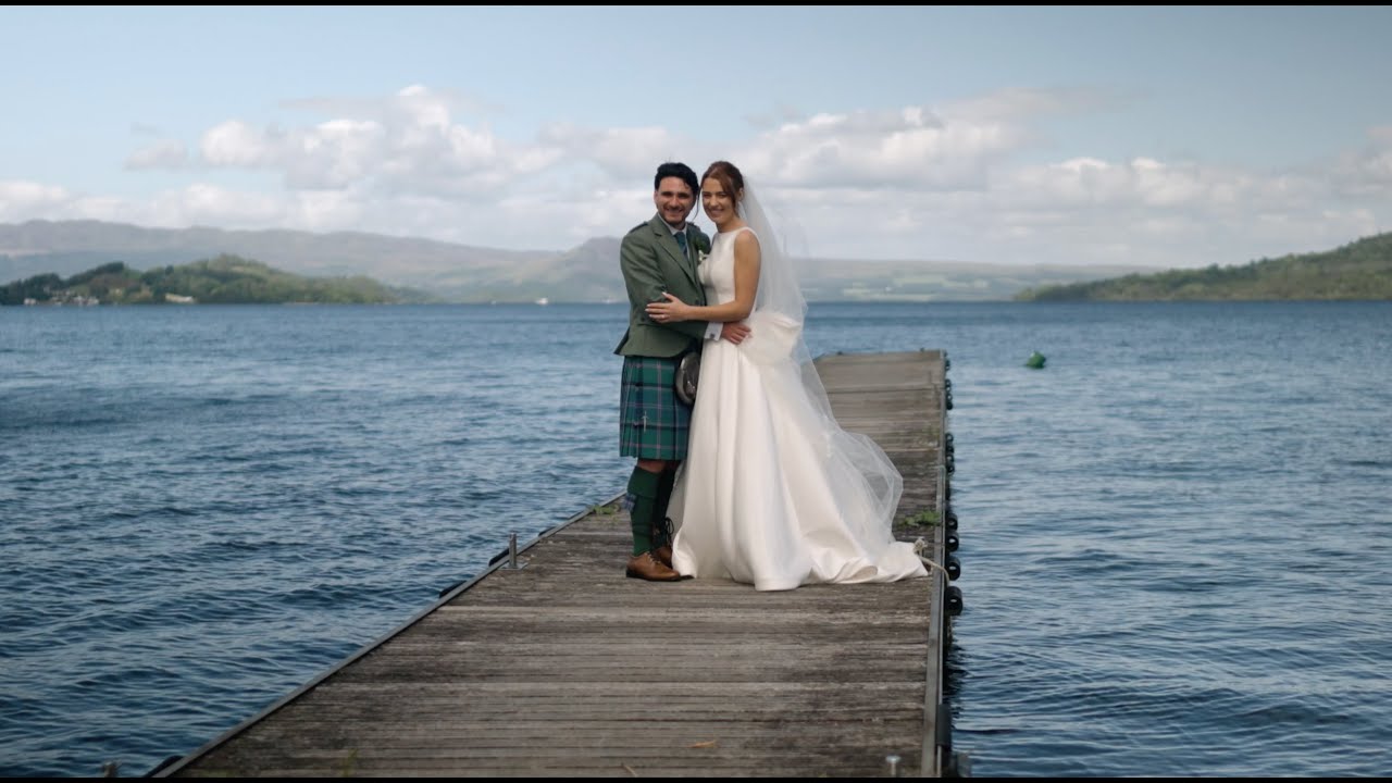 Erin + Allan  ||  The Cruin, Loch Lomond  ||  Wedding Highlight Video