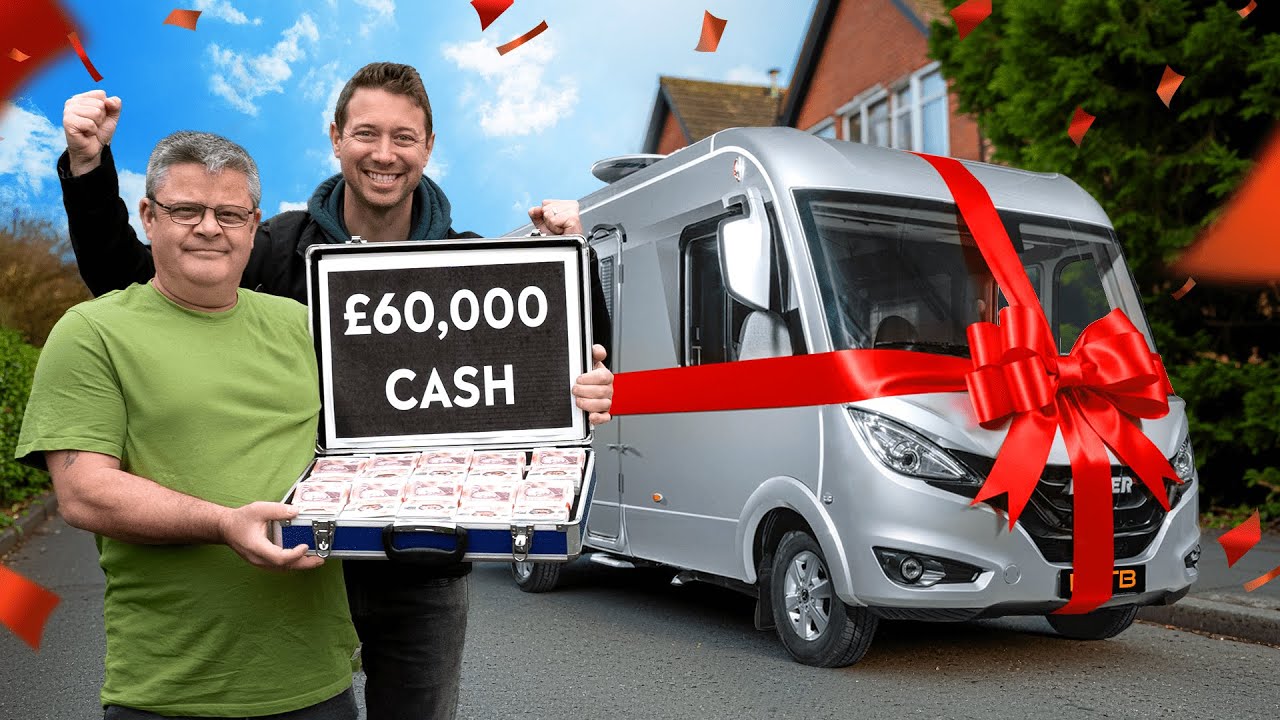 Почти 200 000 фунтов стерлингов в одном призе: автодом Hymer + 60 000 фунтов стерлингов