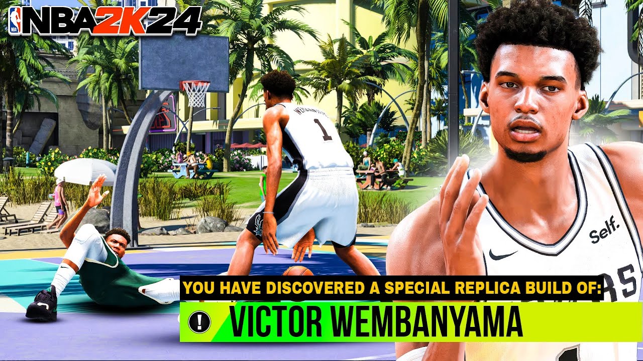 7'2 VICTOR WEMBANYAMA DEMIGOD BUILD has CRACKED NBA 2K24