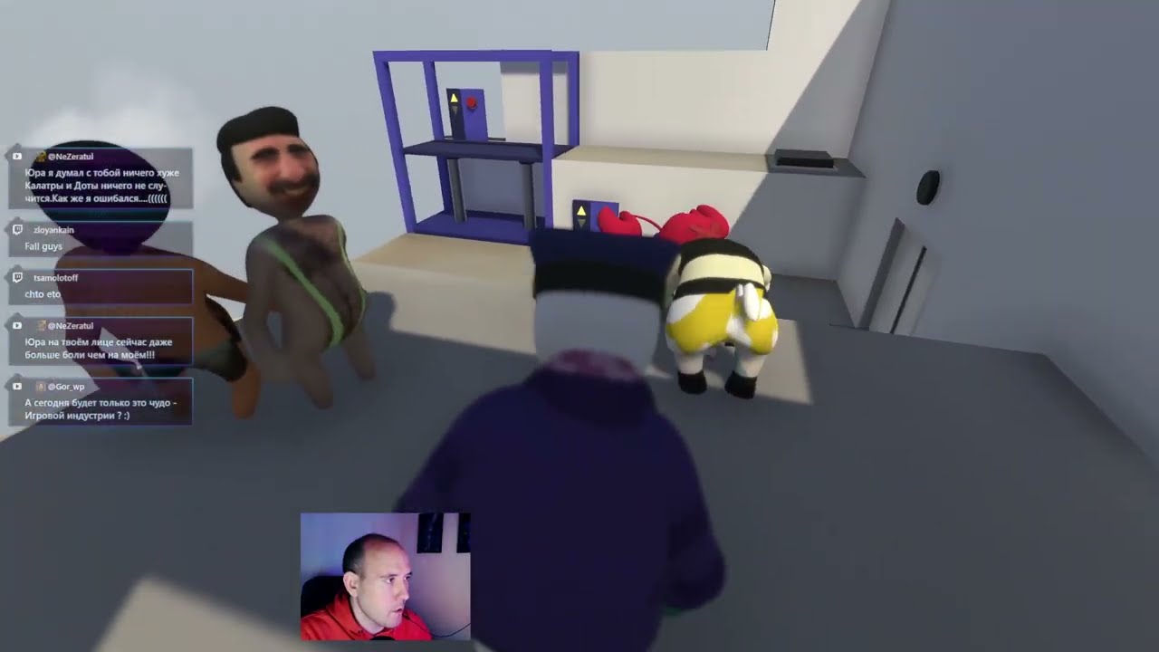 Human Fall Flat с подписчиками !vkplay !discord