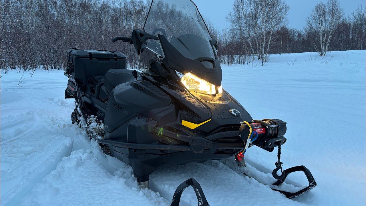 Ski-Doo Skandic/Expedition Winch Setup 