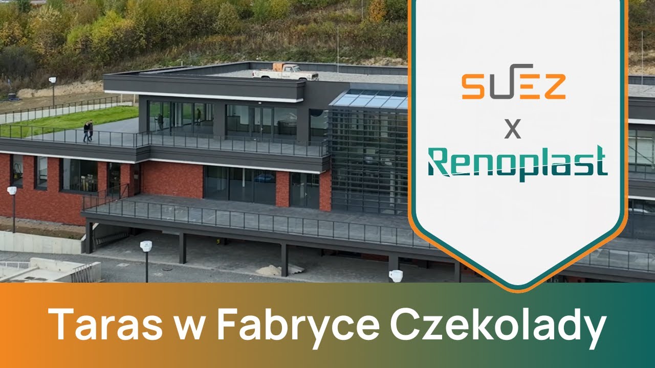 Tarasy wentylowane w Fabryce Czekolady 🍫 | Realizacja SUEZ x @renoplast_official