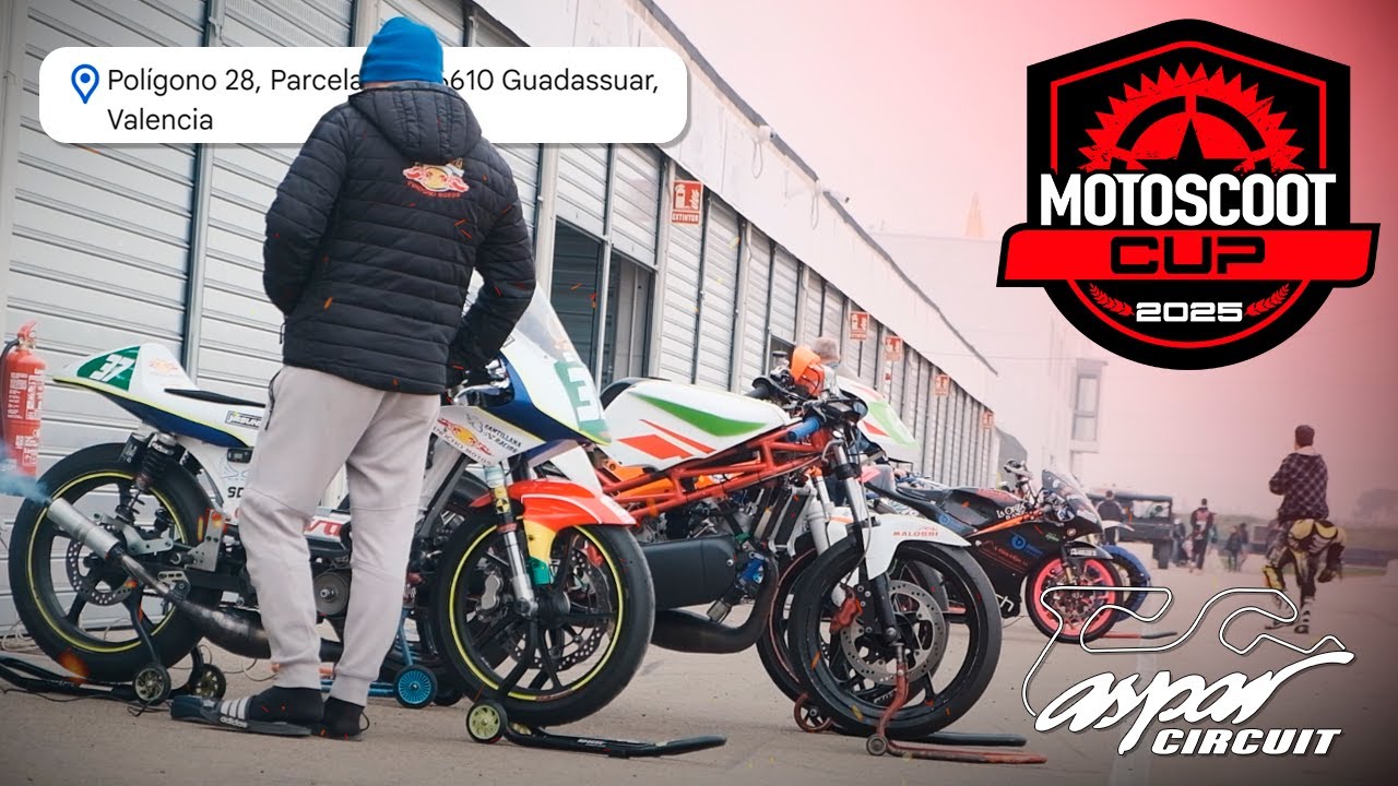 ¡DA COMIENZO LA MOTOSCOOT CUP! | Aspar Circuit Test Day💥🚀
