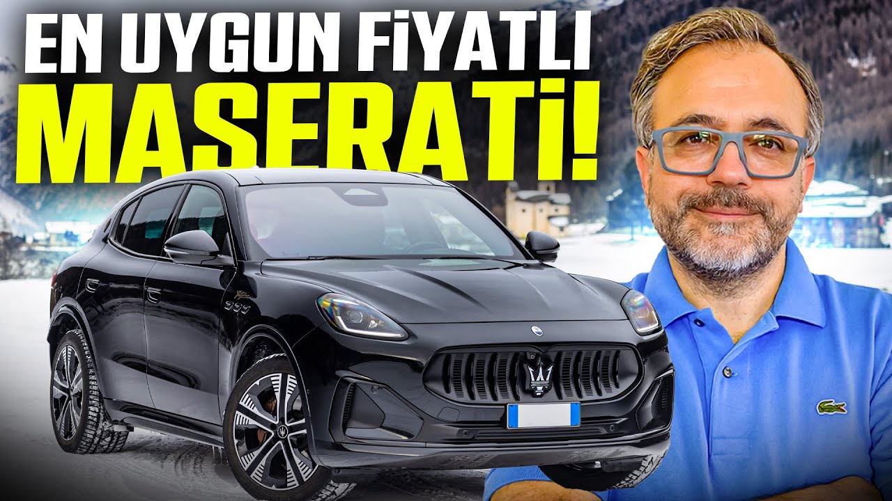 DİĞER ELEKTRİKLİ SUV'LERİ UNUTUN! MASERATI GRECALE FOLGORE