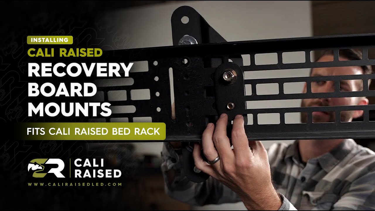 How to Install Recovery Board Mount | Cali Raised