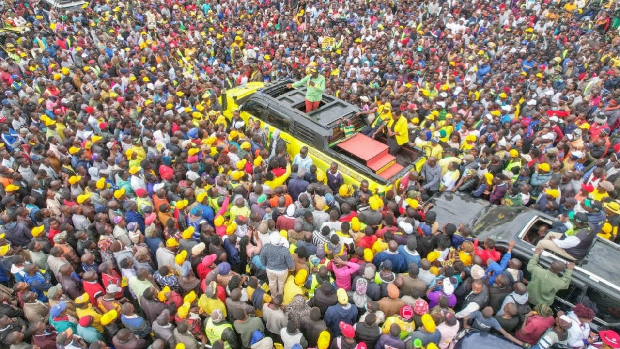 LIVE!! DP RUTO & HIS ALLIES IN EMBU TOWN!!