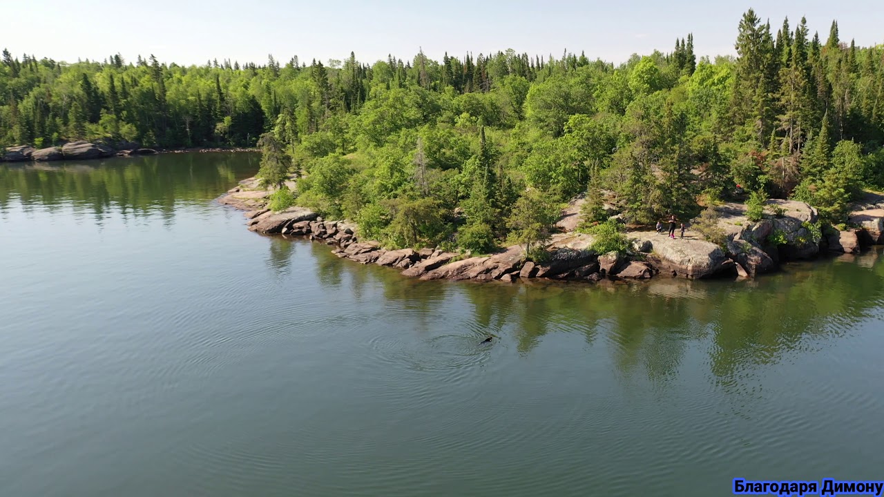 Part 3 Big Whiteshell Manitoba Canada 2019 DJI MAVIC 2 PRO 4K !!!!