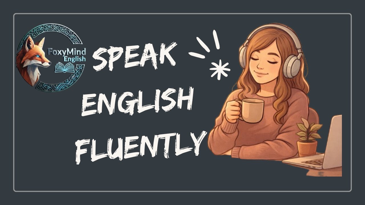 Speak English Fluently |  Shadowing Practice for Daily Conversation | Foxy Mind English