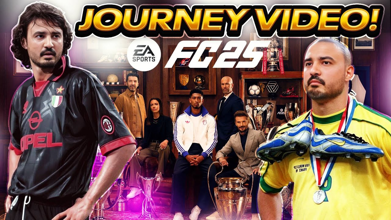 FC 25 Journey: 1 Full Year in 1 Video! 🎮🔥