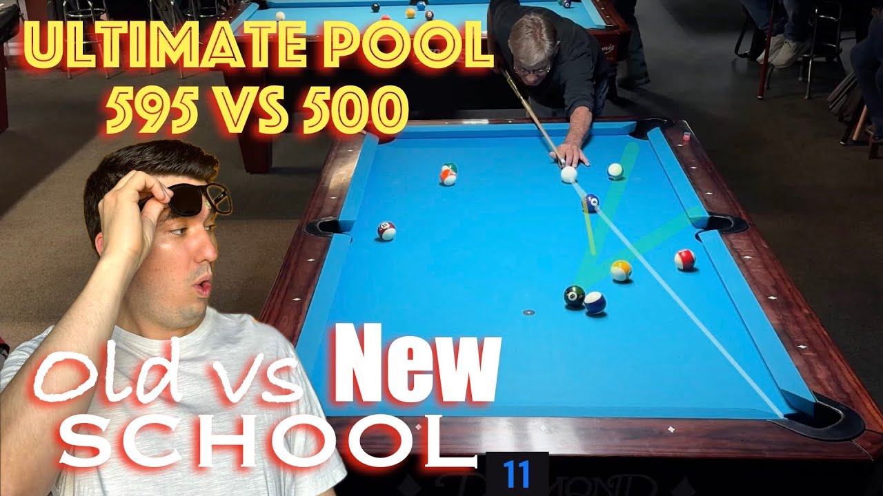 Why ULTIMATE POOL is SO POPULAR!!! Ultimate Pool Amateur 8-ball Match 595 vs 500