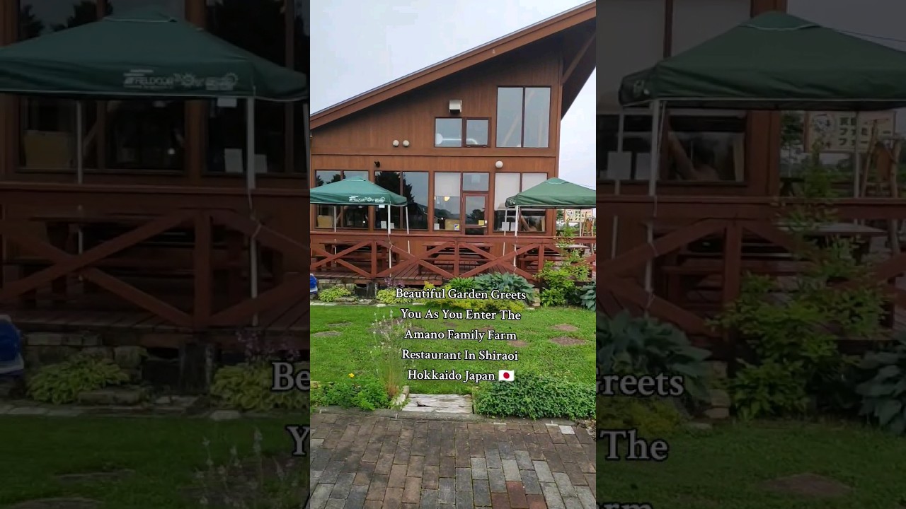 Beautiful Garden At The Amano Family Farm Restaurant In Shiraoi Hokkaido Japan #garden #farm #fyp