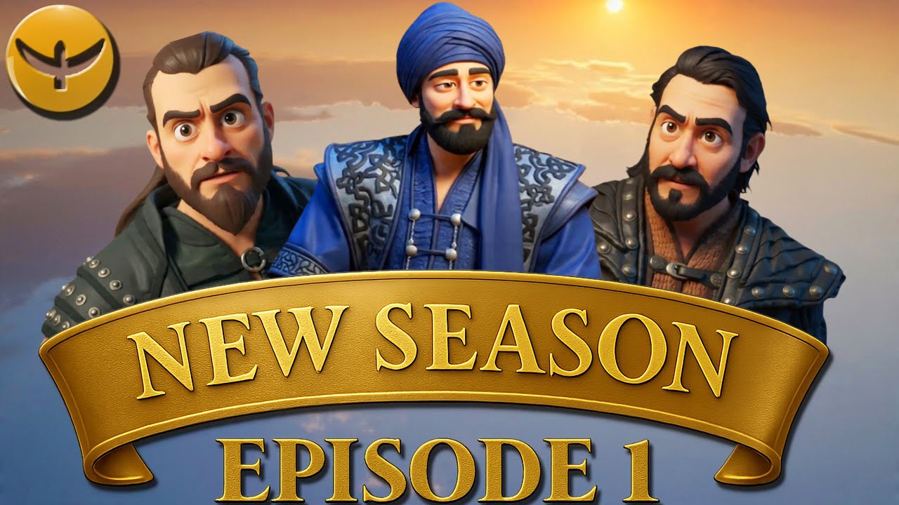 Legend of Osman Bey in 3D | Kuruluş Osman Style Animated | Episode 1 | Urdu Subtitle