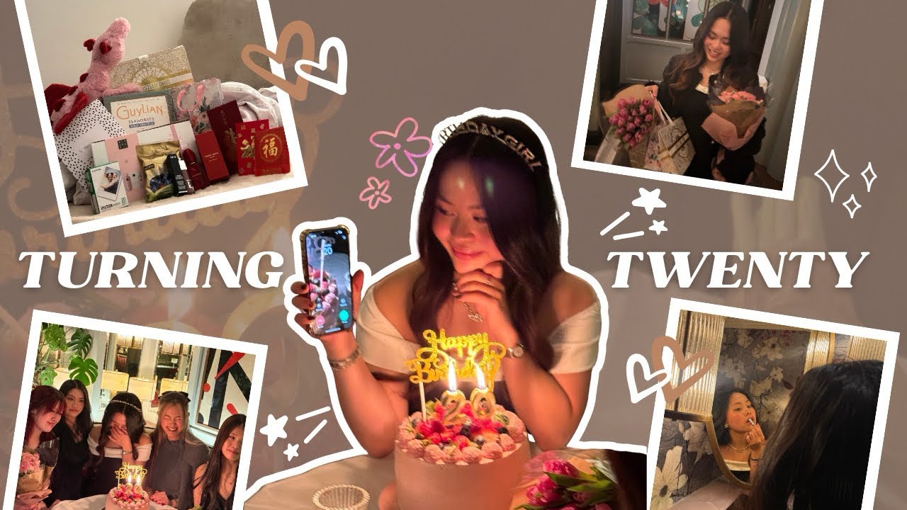 My 20th birthday vlog 🤍