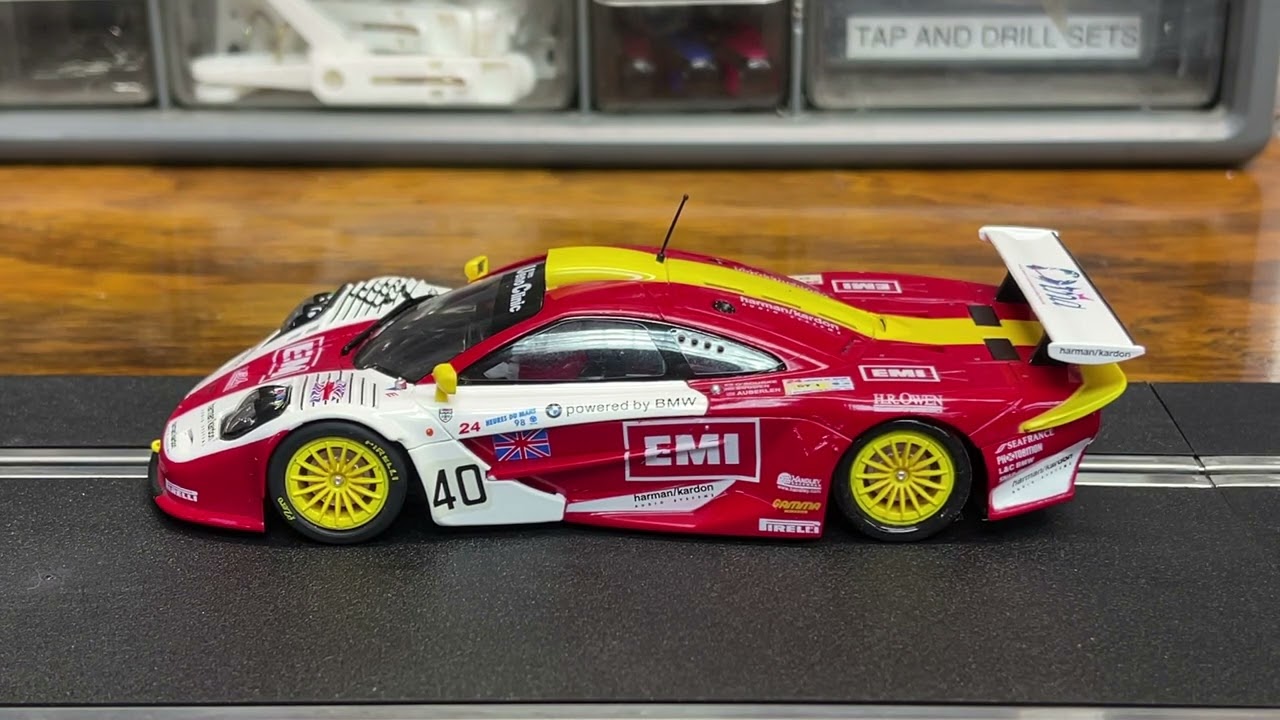 Slot-It 1:32 scale slot car Mclaren GT1 CA10E