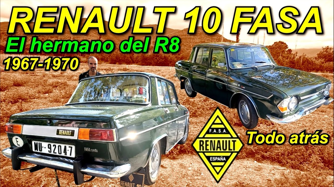 ⛽Renault 10 Fasa, el hermano desconocido del Renault 8. #renault10