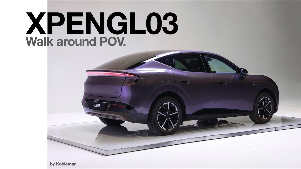 XPengL03 เดินทัวร์ชมรถทุกมุมภายนอกภายใน