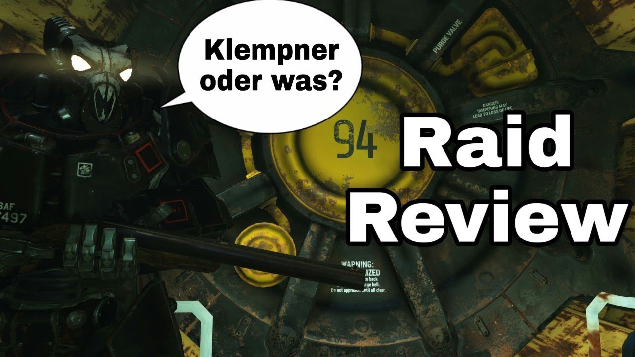 Fallout 76: Wie der Vault 94 Raid funktioniert, einige Tipps und was ich davon halte