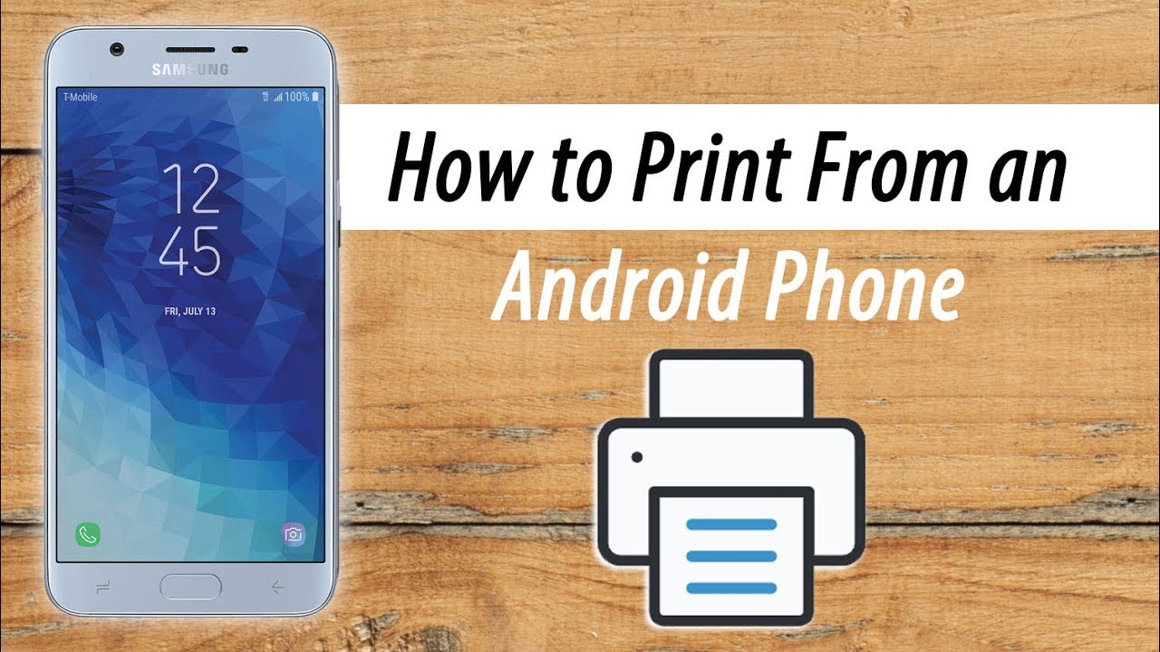 Как печатать с телефона или планшета Android (Samsung, LG и т. д.)