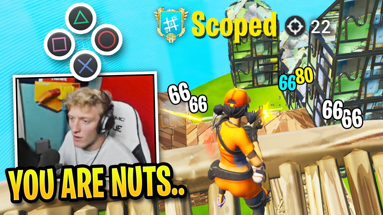 This is why Tfue chose a Controller player...