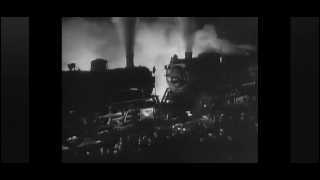 Steam Train Tug-of-War: Pacific vs. Mikado in Danger Lights (1930)-- #locomotive