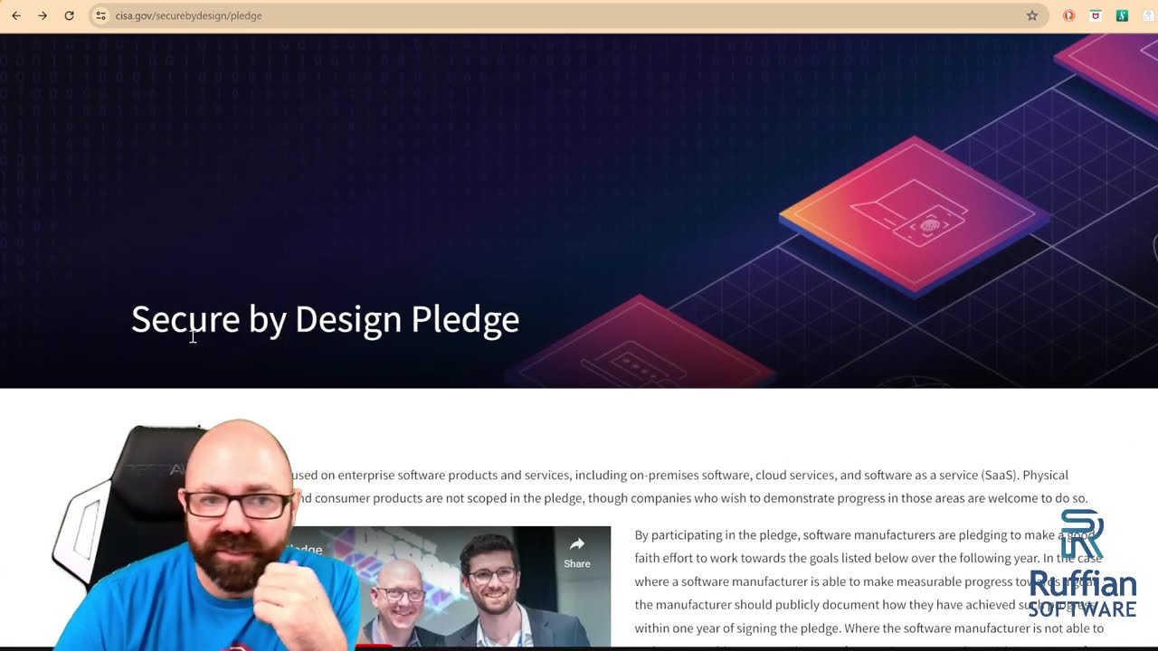 CISA Secure By Design Pledge