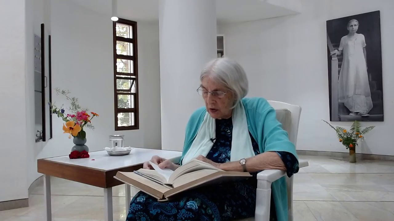 Savitri Book 7 Canto 7 -  a passage read by Shraddhavan