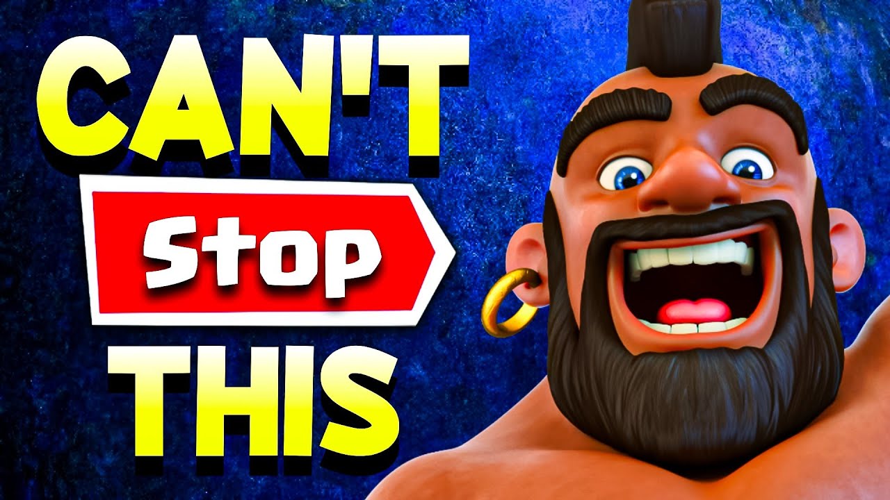 The Most UNSTOPPABLE Hog Rider Deck in Clash Royale 