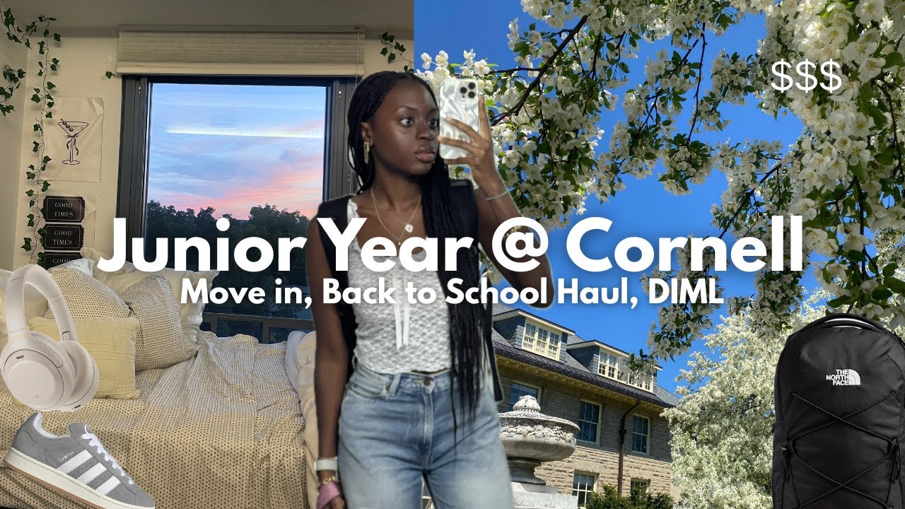 junior year move-in + mini hauls & first days