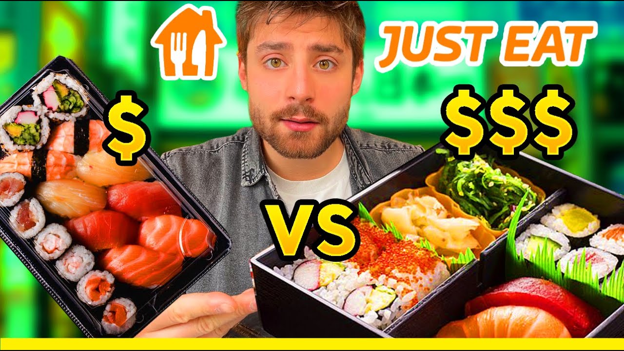 SUSHI ECONOMICO vs COSTOSO su JUST EAT