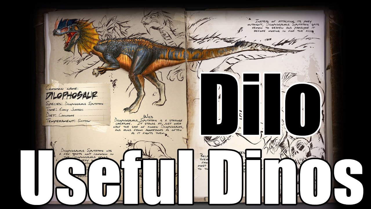 Ark: Survival Evolved - Useful Dinos - Dilo