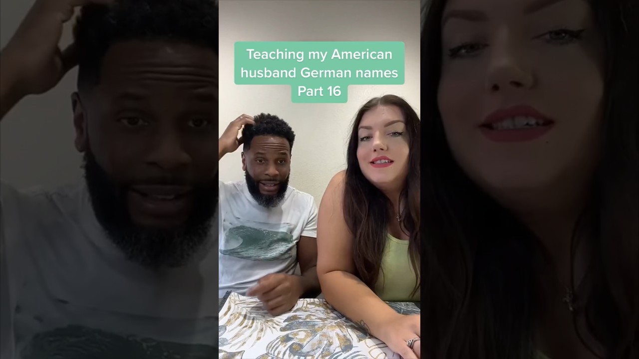 How to pronounce German names. #americanreacts #germanculture #germanlanguage