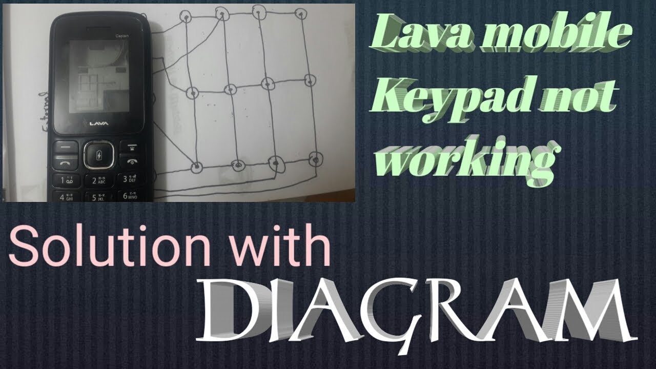 Lava captain all keypad connection