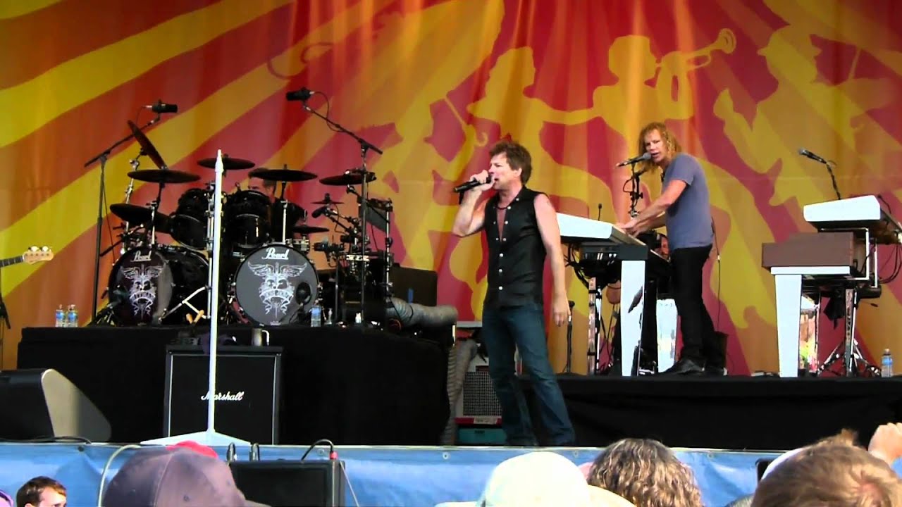 It's My Life Live Bon Jovi New Orleans Jazz Fest April 30, 2011 04/30/2011 in HD