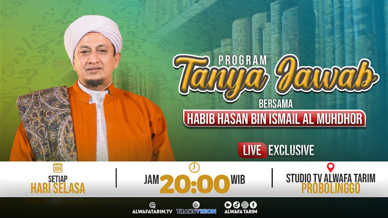 🔴LIVE | 24 JAM BERSAMA NABI TANYA JAWAB - BERSAMA AL HABIB HASAN BIN ISMAIL AL MUHDHOR #39
