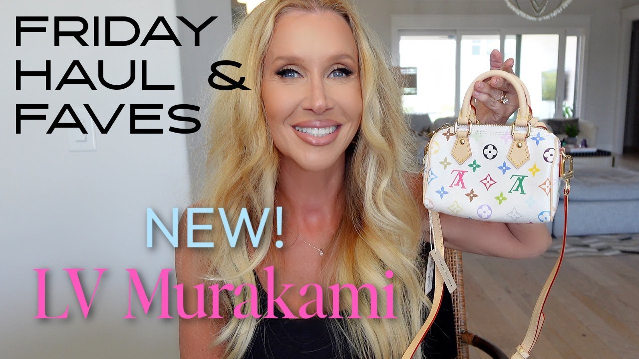 FRIDAY HAUL & FAVORITES | NEW LV Murakami Speedy Nano | Home Decor | Skincare