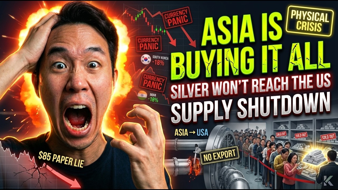JUST IN: Asia IS Buying ALL! &ndash; Physical Silver Won't Reach West - US SILVER SUPPLY CUT OFF