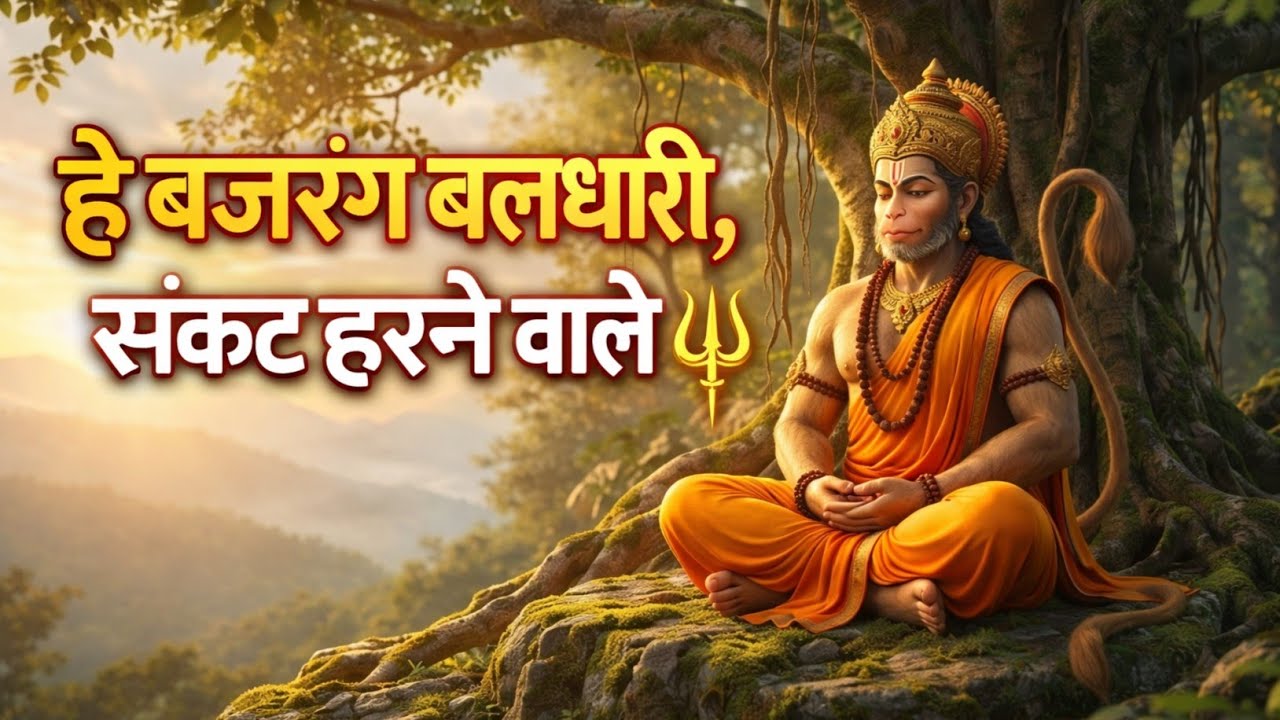 हे बजरंग बलधारी, संकट हरने वाले 🙏  Hanuman Ji Bhajan जो सच्चे मन से सुनेगा खाली नहीं जाएगा