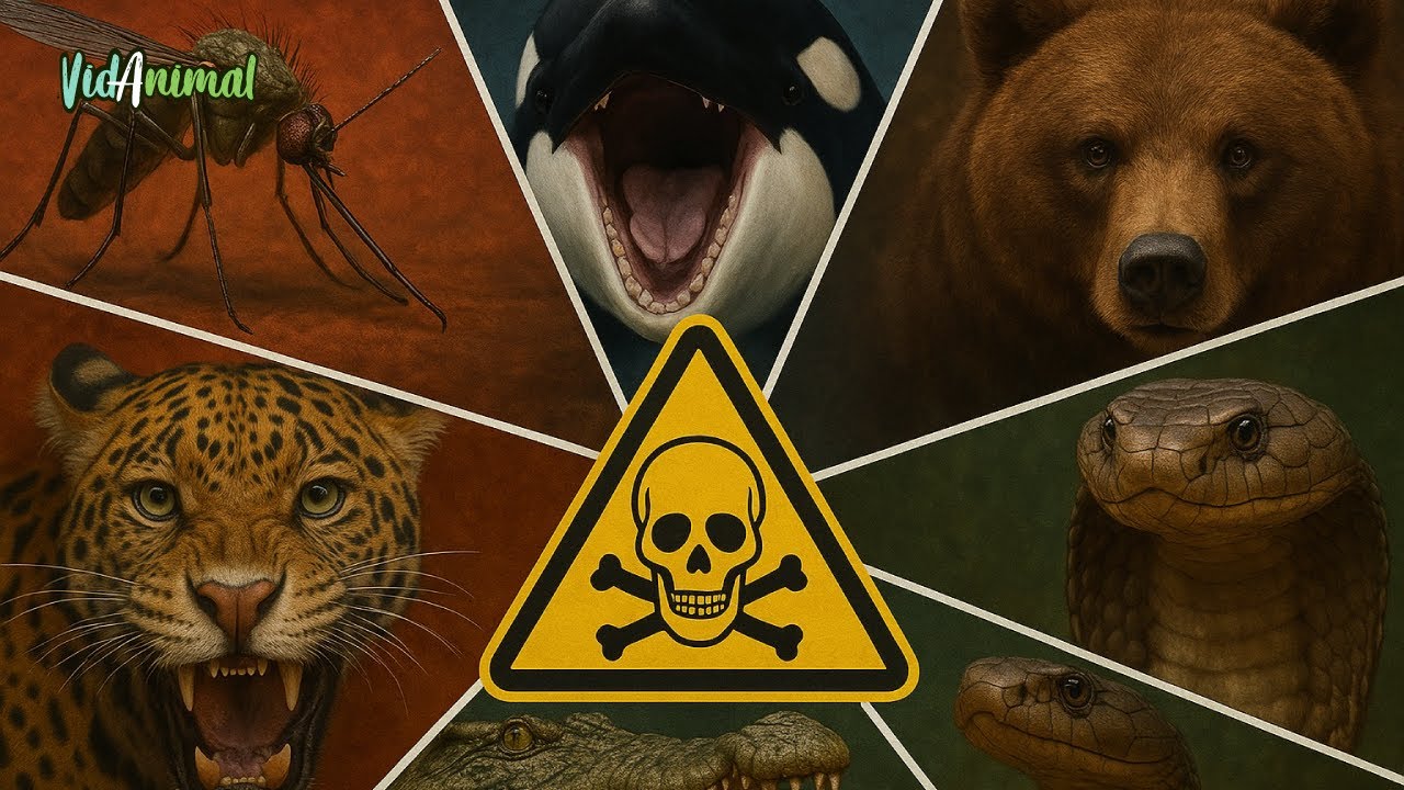LOS ANIMALES MÁS LETALES DE CADA CONTINENTE
