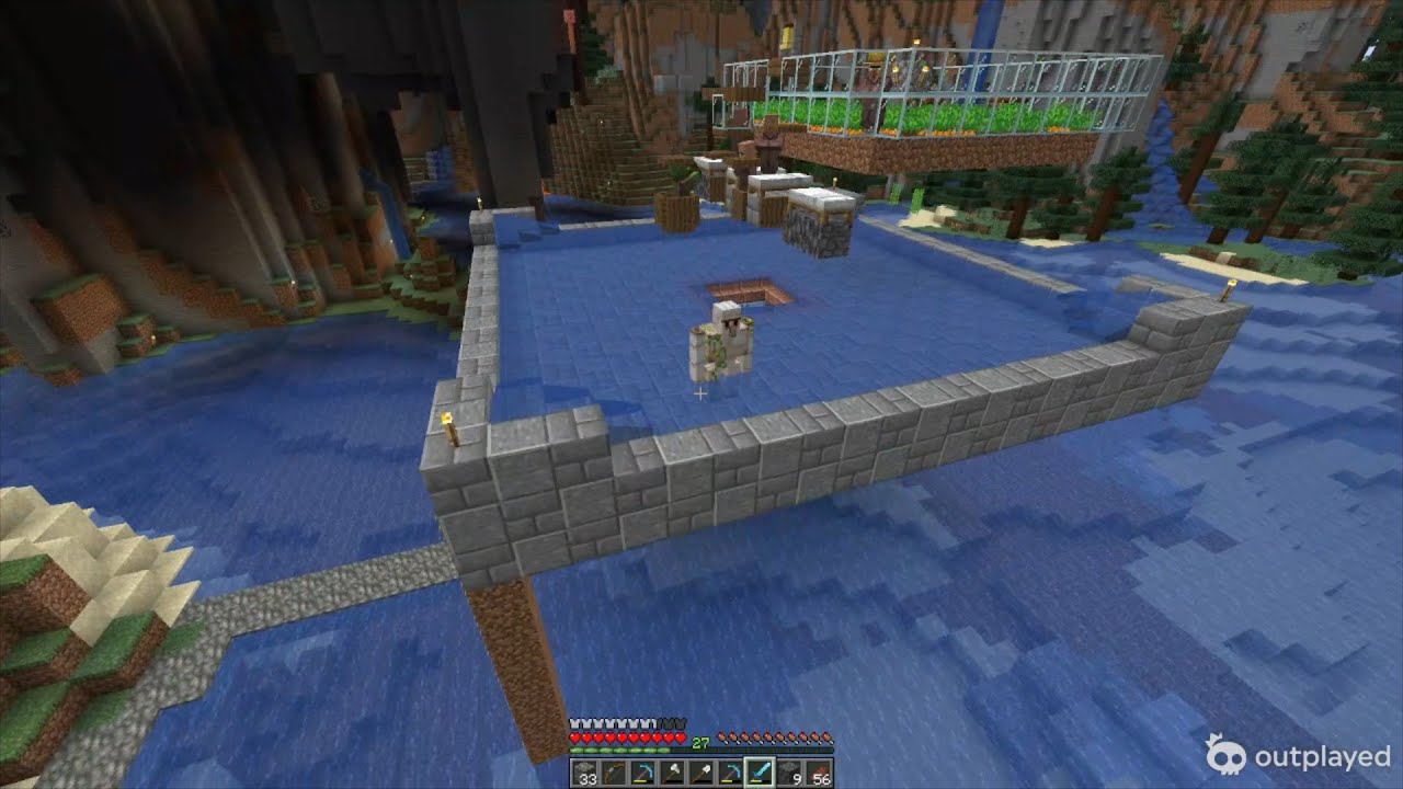 Villager Breeder, Iron Farm, Skeleton Farm.  Getting a start on infrastructure  [Forever Episode 3]