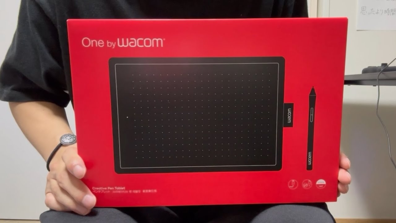 【One by wacom】勢いで板タブを買った。