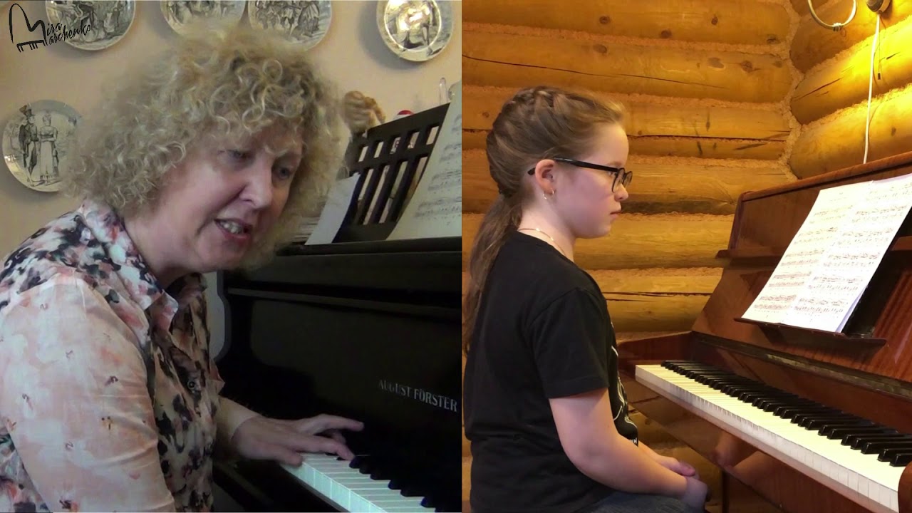 29.05.2020 Maria Belokopytova in Mira Marchenko's online master class