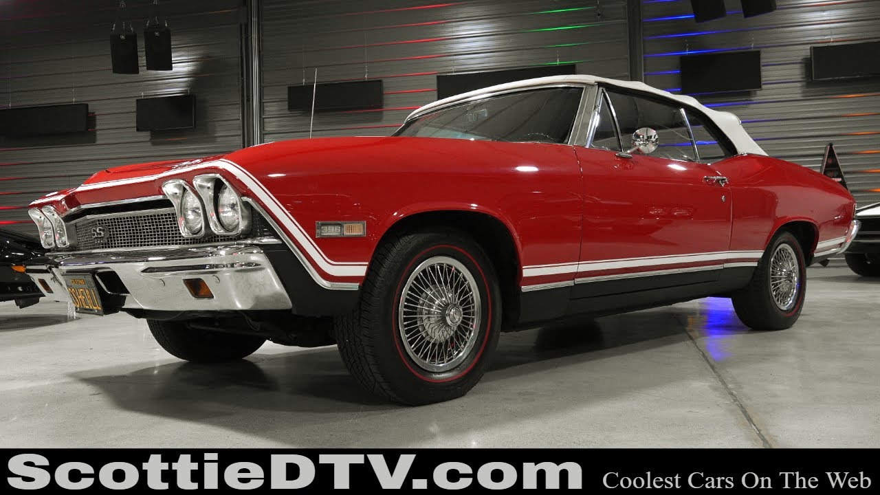 1968 Chevrolet Chevelle SS 396 Convertible Muscle Car For Sale PALS Classics Knoxville TN