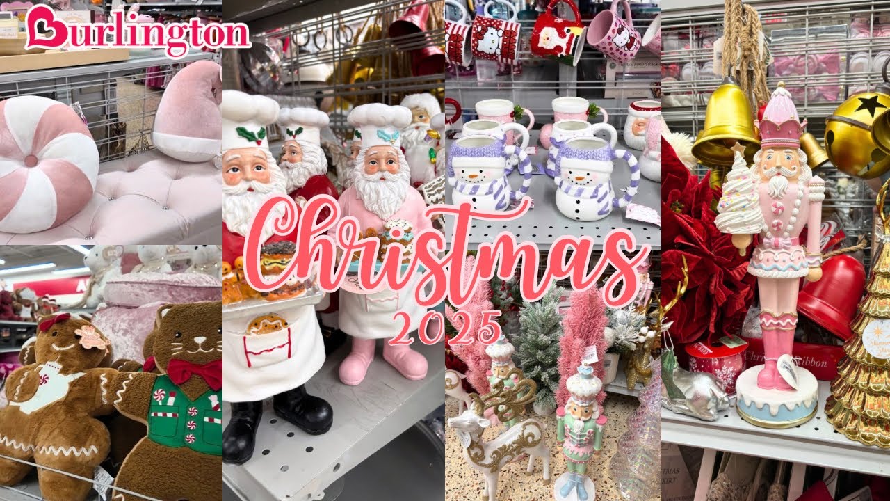 CHRISTMAS DECOR AT BURLINGTON 🎀🎄❄️☃️ 