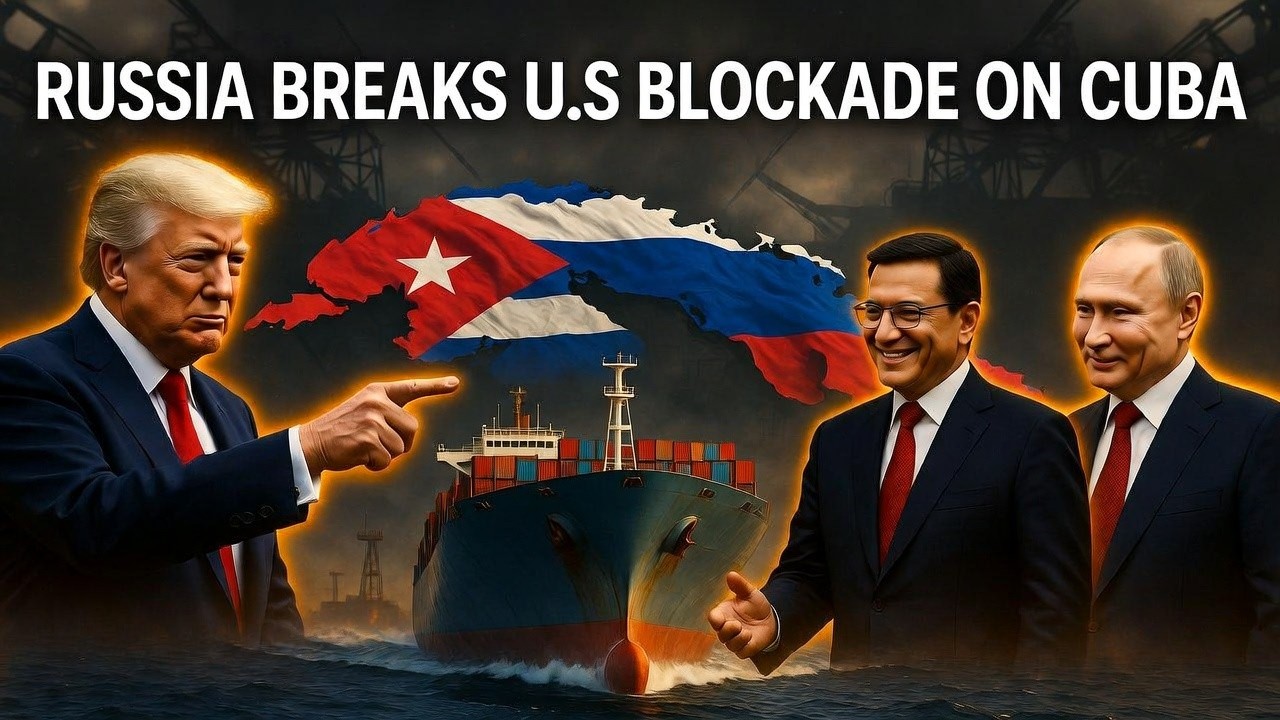 Россия игнорирует блокаду США в отношении нефтяного танкера на Кубе, что шокирует Трампа &mdash; начина...