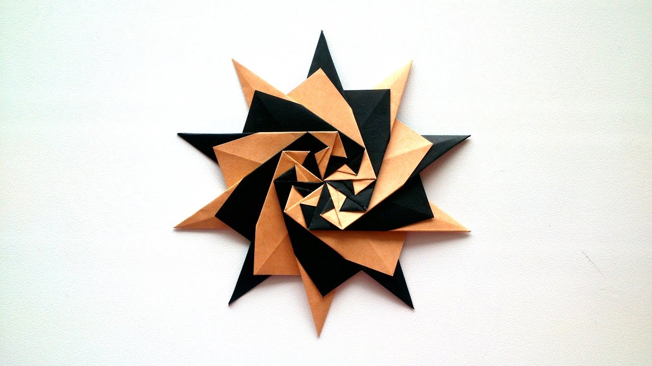 Origami Star (Francesco Mancini). Tutorial.