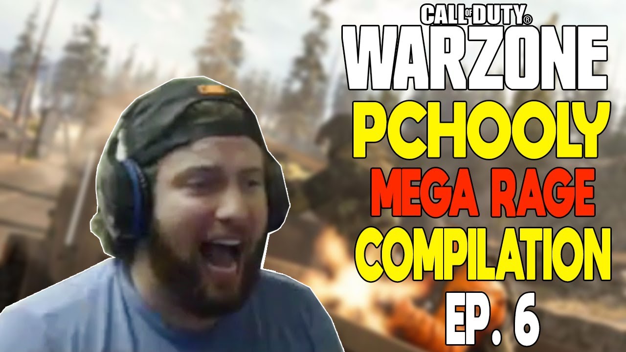 PCHOOLY MODERN WARFARE WARZONE RAGE COMPILATION #6